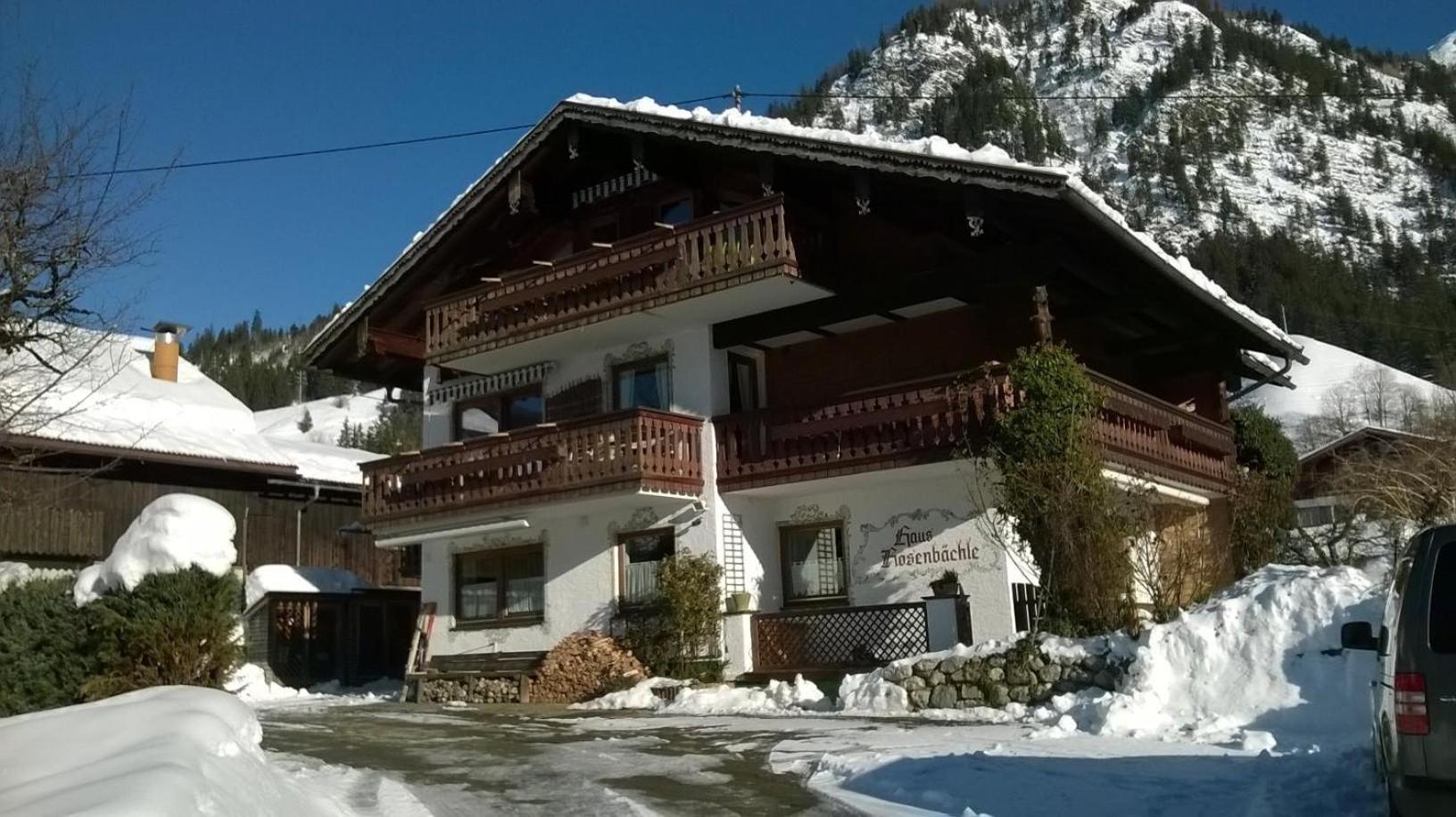 Haus Rosenbaechle Apartment Bad Hindelang Luaran gambar